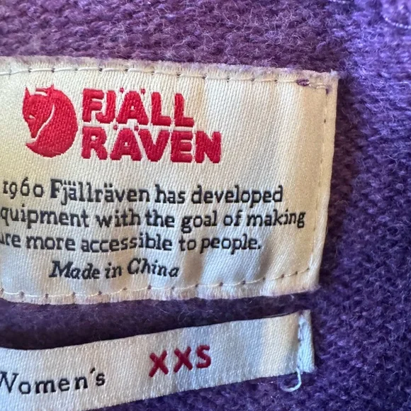 FJALLRAVEN Purple Long Sleeve Top - Picture 4 of 6